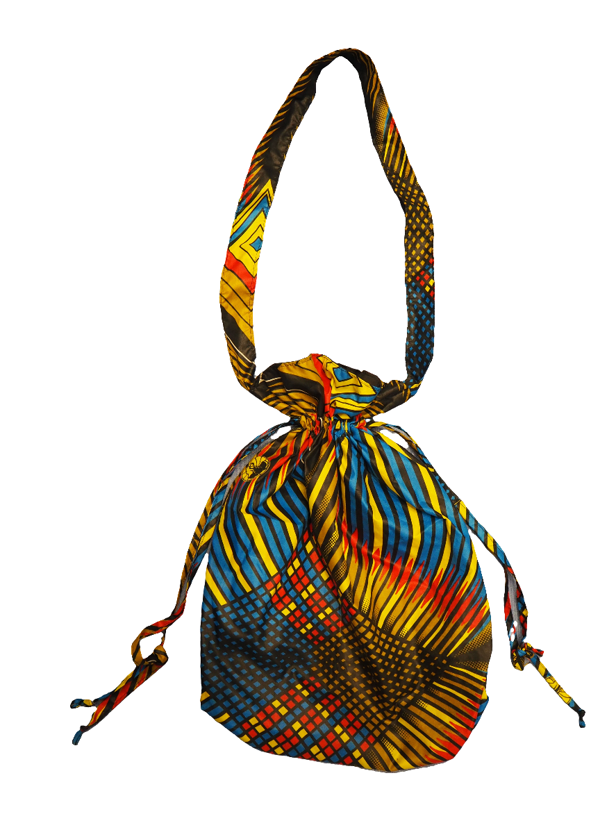 tote bag colorida cerrada