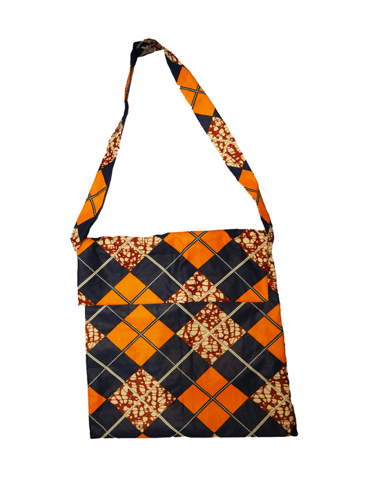 Bolso shopper cuadros vacío