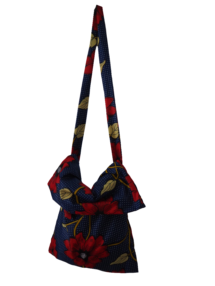 Bolso shopper floral lleno