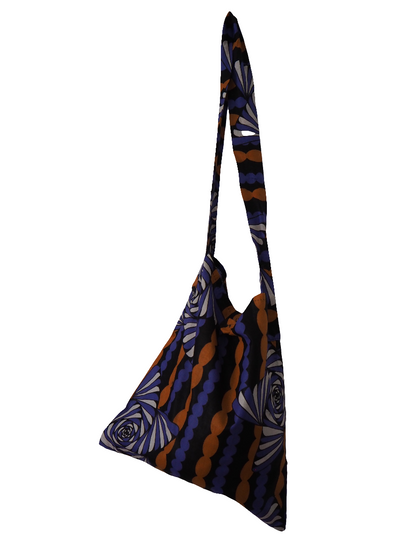 bolso shopper floral lleno